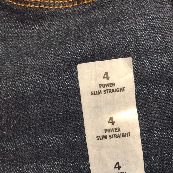 Old Navy Mid-Rise Power Slim Straight Jeans - Picture 6 of 12